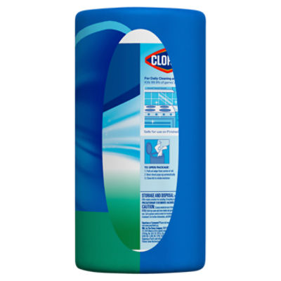 Clorox Crisp Lemon and Fresh Scent Disinfecting Wipes, 4 count, 4 lb 2.8 oz