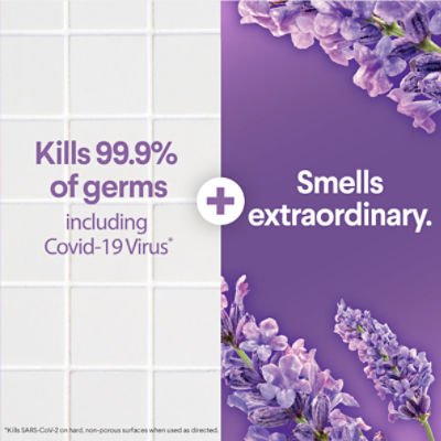 Clorox Scentiva Lavender & Jasmine Disinfecting Multi-Surface Cleaner, 32 fl oz