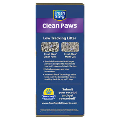 Fresh step outlet clean paws unscented