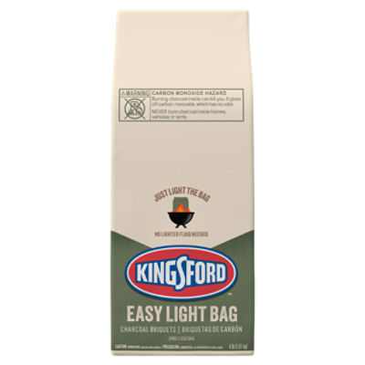 Kingsford Easy Light Bag Charcoal Briquets, 4 lb