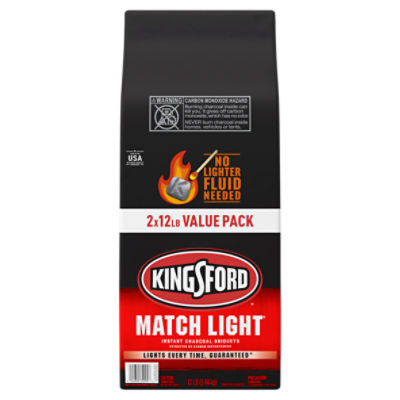 Lighting charcoal outlet briquettes