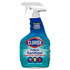 Clorox Bleach-Free Fabric Sanitizer Spray, Color-Safe Laundry Sanitizer - 24 ounces, 24 Fluid ounce
