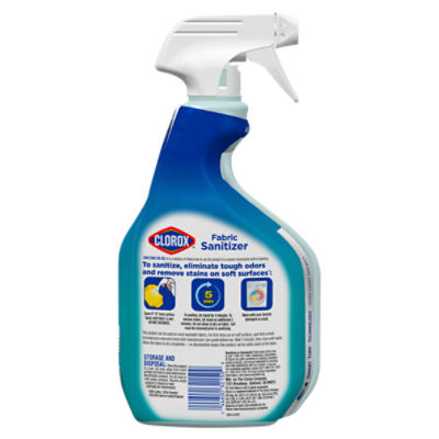 Clorox Bleach-Free Fabric Sanitizer Spray, Color-Safe Laundry Sanitizer -  24 ounces