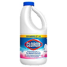 Clorox Scented Splash-Less Fresh Meadow Bleach, 40 fl oz