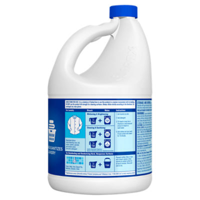 Clorox Splash-Less Bleach, 3.66 qt