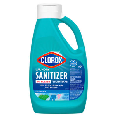 Clorox Laundry Sanitizer, Kills 99.9% of Odor-Causing Bacteria on Laundry, 42 Fl Oz