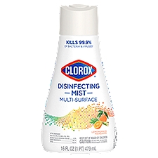 Clorox Lemongrass Mandarin Multi-Surface Disinfecting Mist, 16 fl oz, 16 Fluid ounce