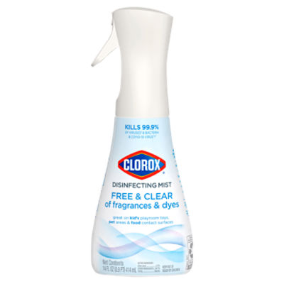 Clorox Free & Clear Disinfecting Mist, 14 fl oz