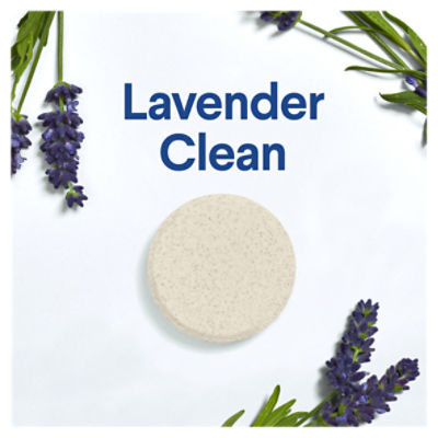 Clorox Foaming Toilet Bomb Lavender Clean Toilet Bowl Cleaner Tablets, 30 g, 5 count
