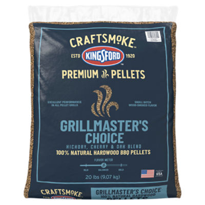 Kingsford Grillmaster's Choice Premium Pellets, 20 lbs