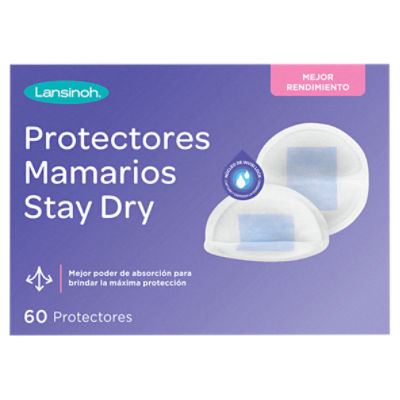Lansinoh Stay Dry Disposable Nursing Pads Breastfeeding 200 Count