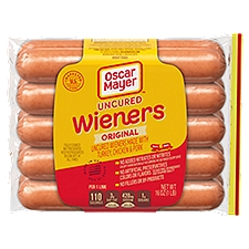 Oscar Mayer Classic Uncured, Wieners Hot Dogs, 10 Each