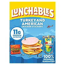 Lunchables Turkey and American Cracker Stackers