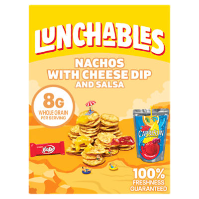 Lunchables Nachos with Cheese Dip and Salsa, 1 Each
