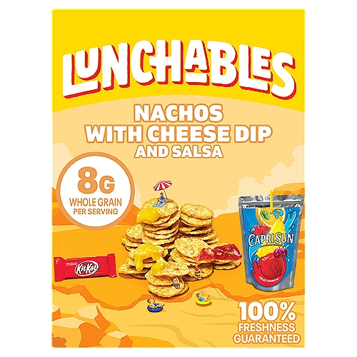 Lunchables Nachos with Cheese Dip and Salsa