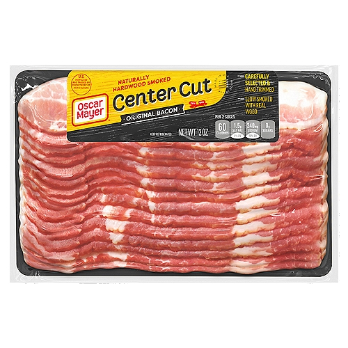 Oscar Mayer Center Cut Original Bacon, 12 oz