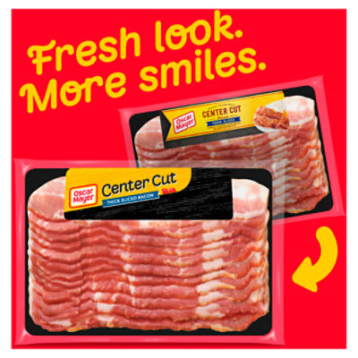 Oscar Mayer Center Cut Thick Sliced Bacon, 12 oz - The Fresh Grocer
