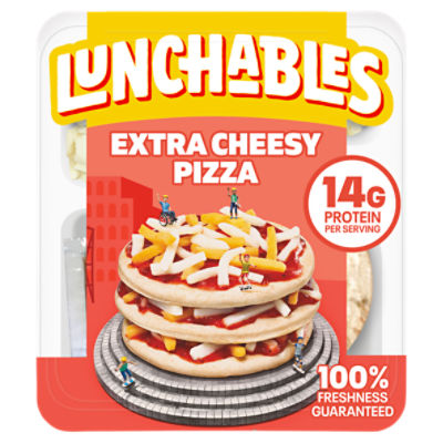 Kraft Lunchables Pepperoni Pizza Kit Gummy Candy 3.5 oz. Box - All
