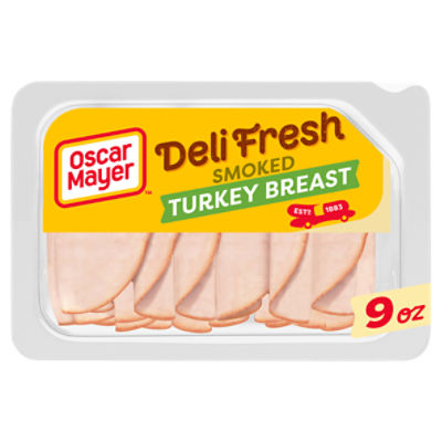 Oscar Mayer Deli Fresh Smoked Turkey Breast, 9 oz