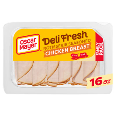 Oscar Mayer Deli Fresh Rotisserie Seasoned Chicken Breast Family Pack, 16 oz