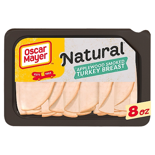 Oscar Mayer Natural Applewood Smoked Turkey Breast, 8 oz