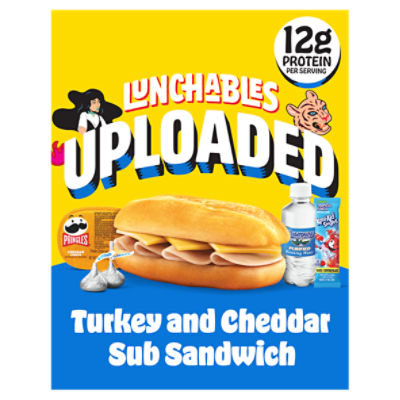 Lunchables Uploaded 6-inch Turkey & Cheddar Sub Sandwich
