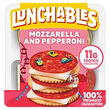 Lunchables Mozzarella and Pepperoni Cracker Stackers, 2.25 oz, 2.25 Ounce