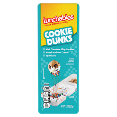 Lunchables Cookie Dunks Snack Combinations, 1.95 oz, 1.95 Ounce