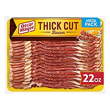 Oscar Mayer Naturally Hardwood Smoked Thick Cut Bacon Mega Расk, 22 oz