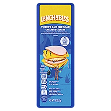 Lunchables Turkey and Cheddar Cracker Stackers, 1.9 oz