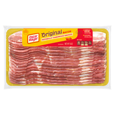 Oscar Mayer Original Naturally Hardwood Smoked Bacon (12 oz Pack)