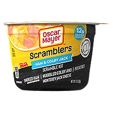 Oscar Mayer Scramblers Ham and Colby Jack Scramble Kit, 3 oz