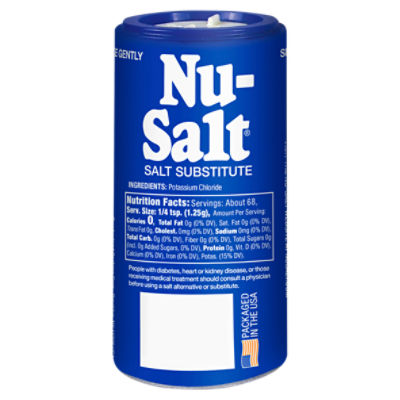 Nu Salt Salt Substitute - 3 oz