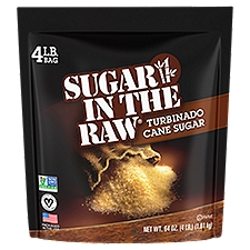Sugar in the Raw Turbinado Cane Sugar, 64 oz, 4 Pound