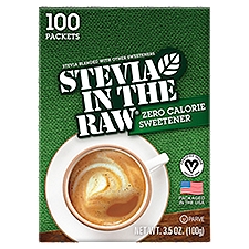 Stevia In The Raw Zero Calorie Sweetener, 100 count, 3.5 oz