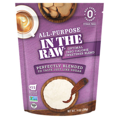All-Purpose In The Raw Optimal Zero Calorie Sweetener Blend, 14 oz, 14 Ounce