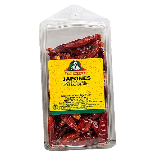 Don Enrique Japones Dried Chiles, 1 oz
