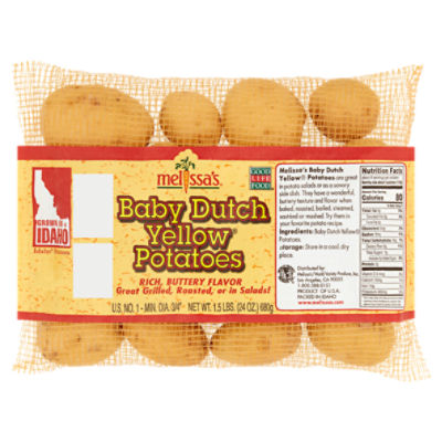 Melissa's Baby Dutch Yellow Potatoes, 1.5 lbs