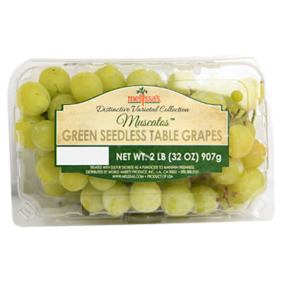 Green Seedless Grapes - 2 Lb