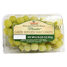 Melissa's Muscatos Green Seedless Table Grapes, 2 lb
