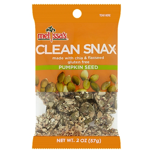 Melissa's Clean Snax Pumpkin Seed Snack, 2 oz
