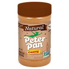 PETER PAN 16.3oz Natural Creamy Peanut Butter Spread
