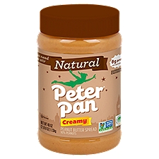 PETER PAN 40oz Natural Creamy Peanut Butter Spread