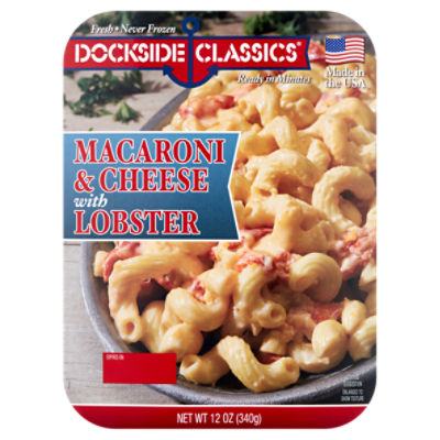 Dockside Classics Macaroni & Cheese with Lobster, 12 oz, 12 Ounce