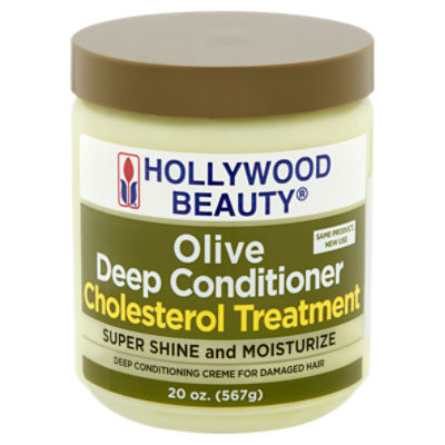 Hollywood Beauty Olive Deep Conditioner Cholesterol Treatment, 20 oz