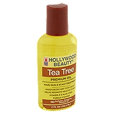Hollywood Beauty Tea Tree Premium Oil, Hair, Skin & Scalp Treatment, 2 Ounce