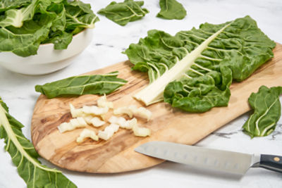 Fresh Green Swiss Chard, bunch