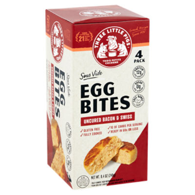 Trader Joe's Uncured Turkey Bacon and Cheese Sous Vide Egg Bites