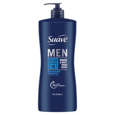 Suave 2 in 1 Shampoo and Conditioner Ocean Charge 28 oz