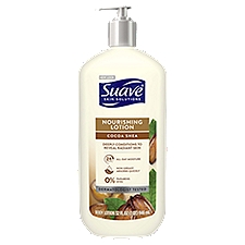 Suave Skin Solutions Cocoa Butter and Shea, Body Lotion, 32 Ounce